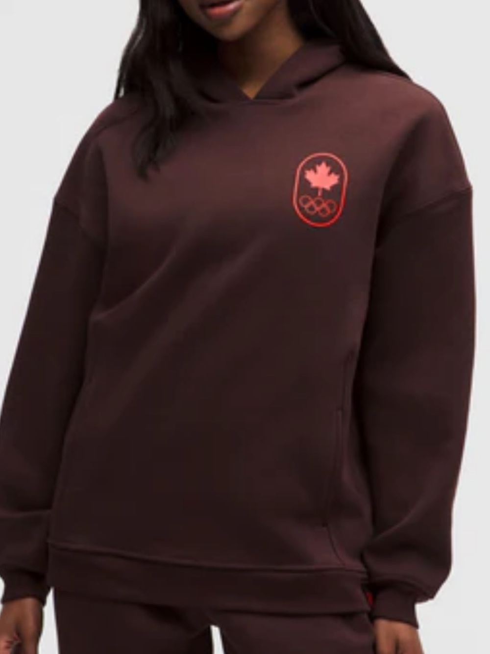 Woman’s Team Canada Big Cozy Ultra-Oversized Hoodie - Picture 5 of 7